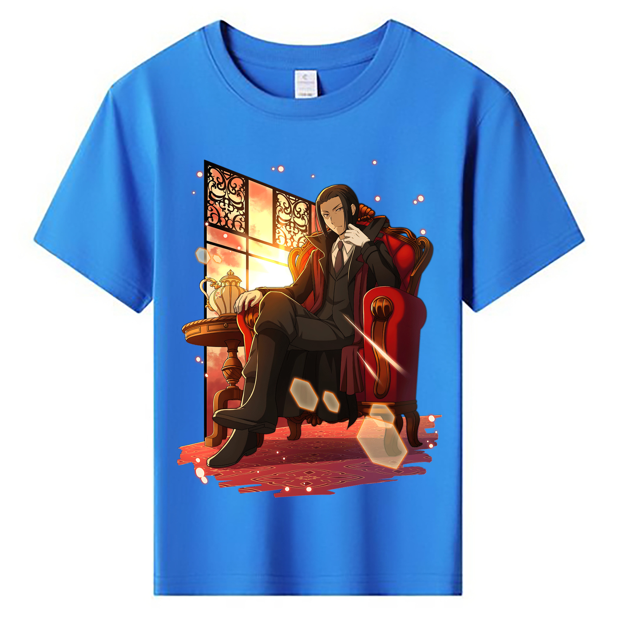 （画像用） 文豪ストレイドッグス Bungo Stray Dogs 綿100％キッズTシャツ（フロントプリント）